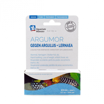 ARGUMOR 20 ml - gegen Haut-, Kiemen-, Bandwürmer, Karpfenläuse, Ankerwürmer